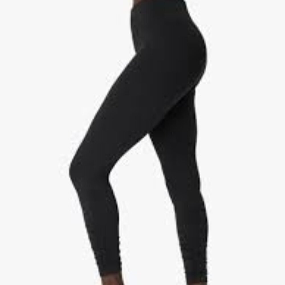 Sweaty Betty Black All Day Ruched Hem 7/8 Gym Leggings M - Picture 2 of 10